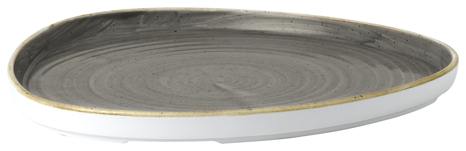 Triangular walled chefs plate...