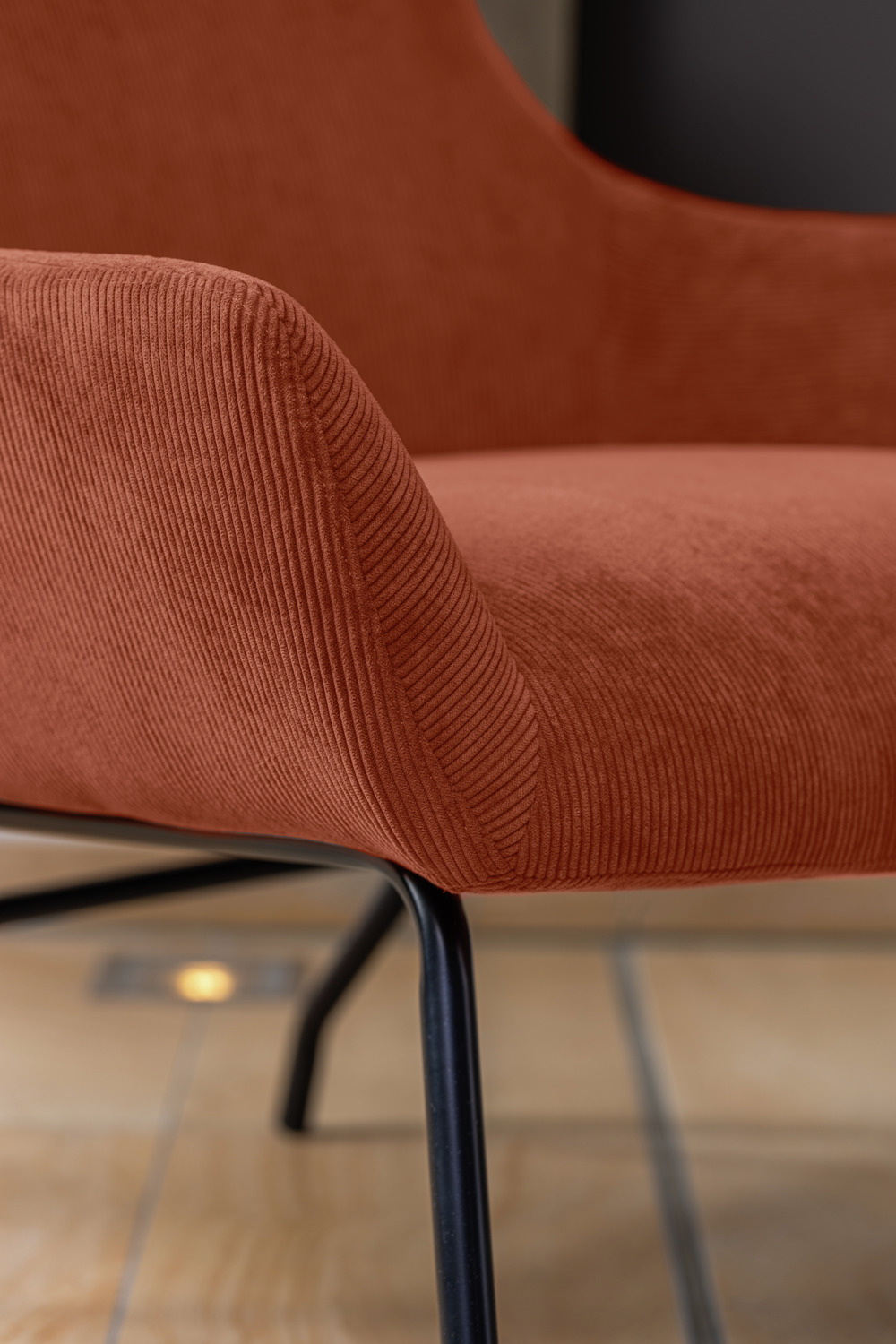 Wing chair Malin corduroy - Image 6