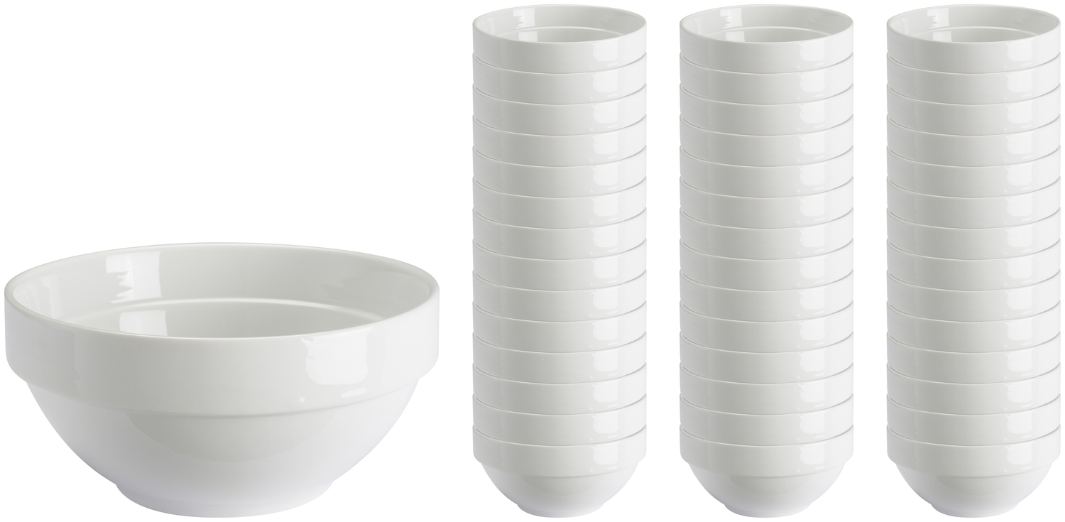 Value pack porcelain bowl Sao Paulo 42 pieces - Image 4