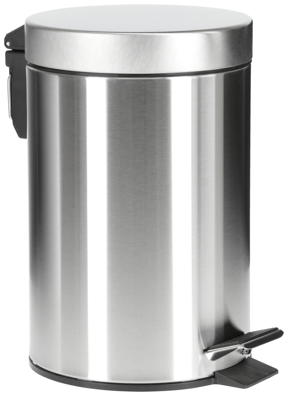 Hotel cosmetic bin Tropaz matt stainless steel
