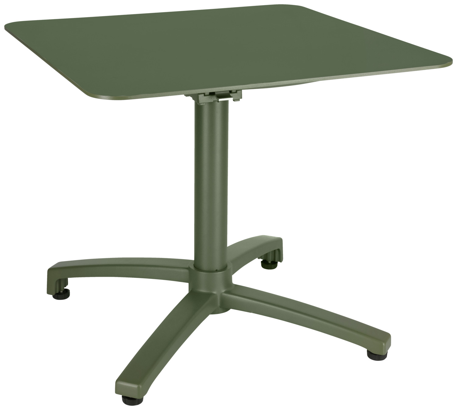 Outdoor aluminum lounge table Taipa square