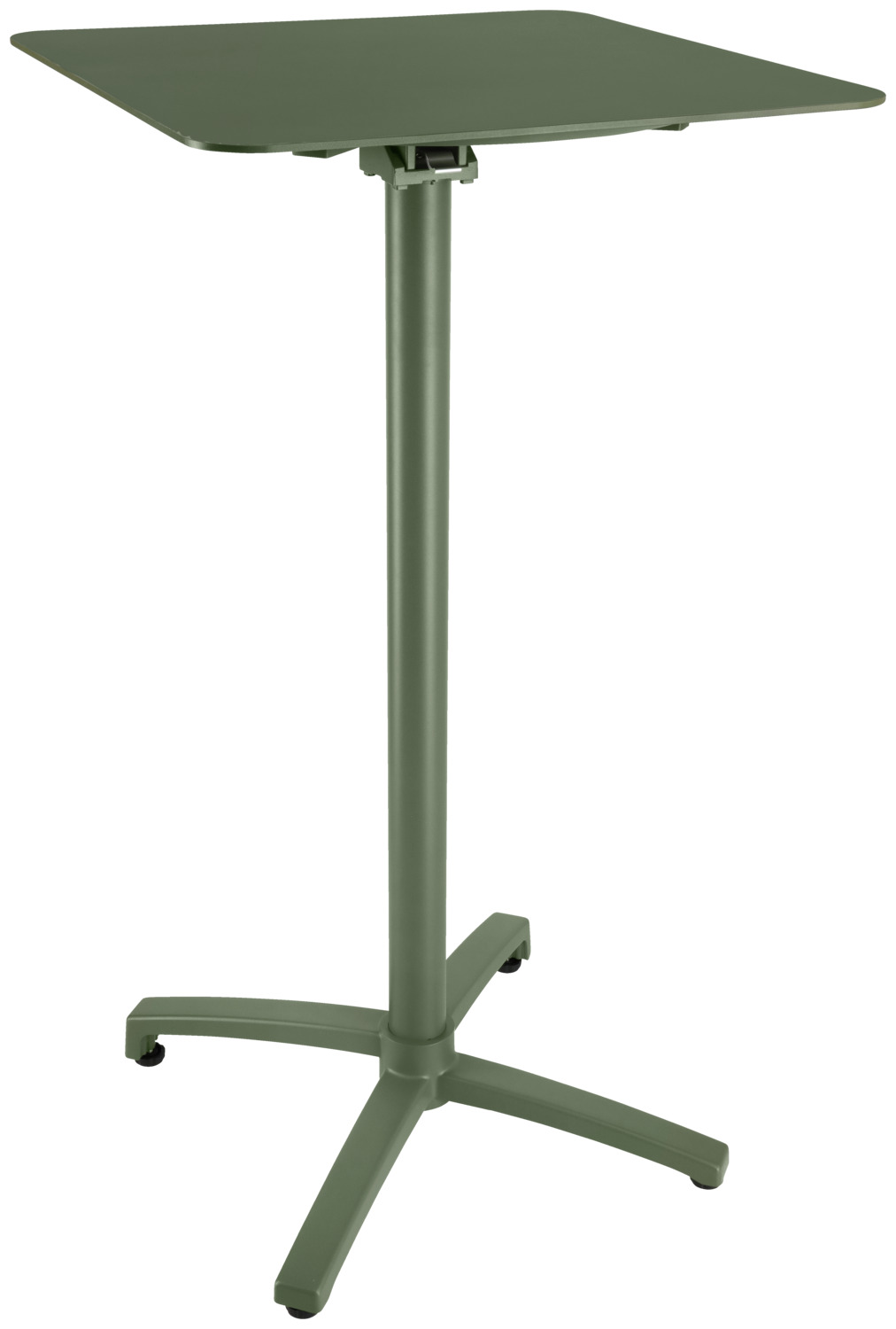 Outdoor aluminum bar table Taipa quadratisch
