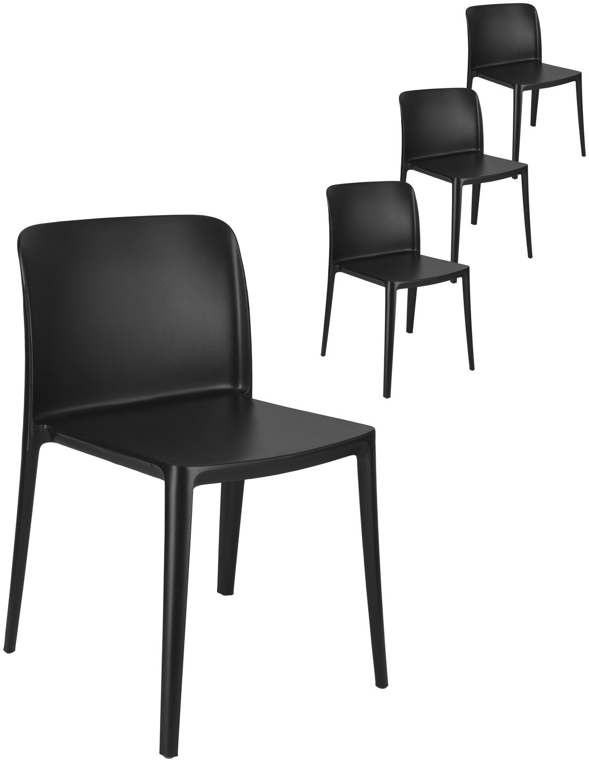 Plastic chair Rigg without armrests - Image 6