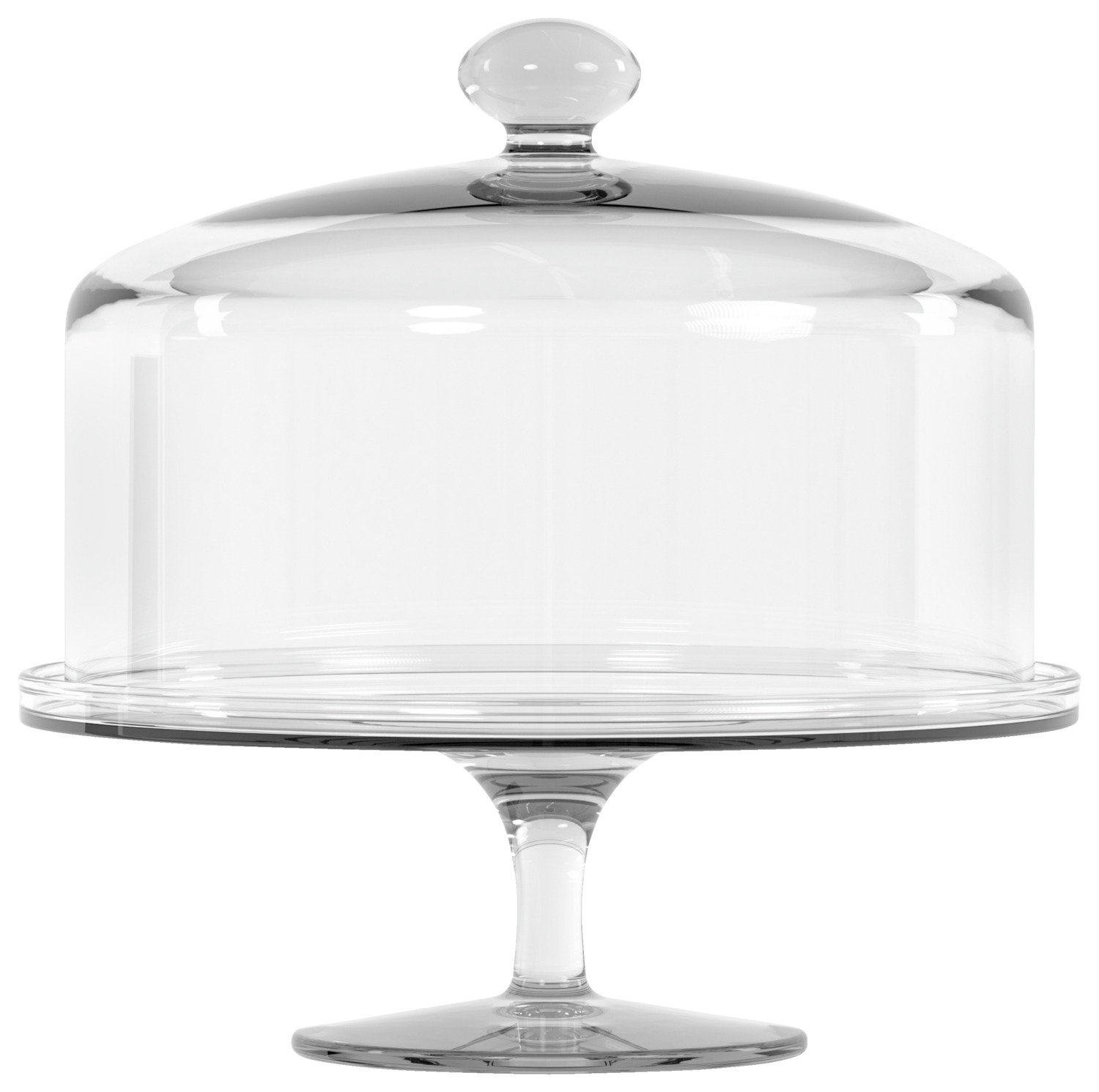 Cloche Glamour with cake