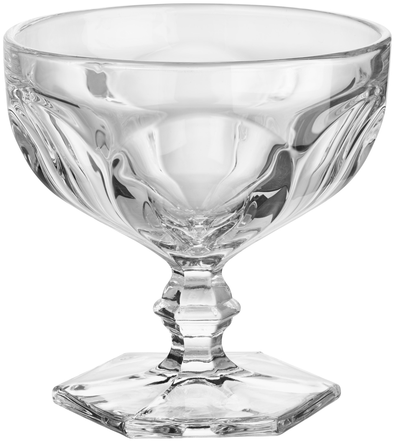 Ice cream cup Tilda; 270ml, 10.9x11 cm (ØxH); transparent; 6 piece / Pack