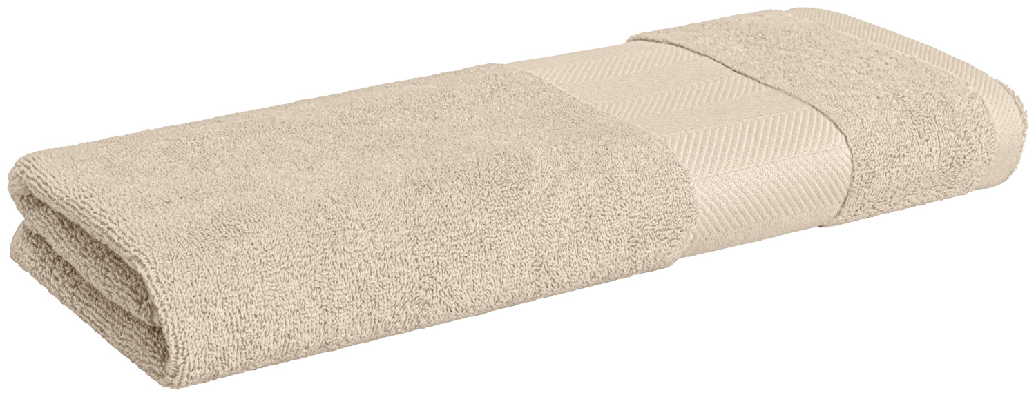Hand towel Evora herringbone border