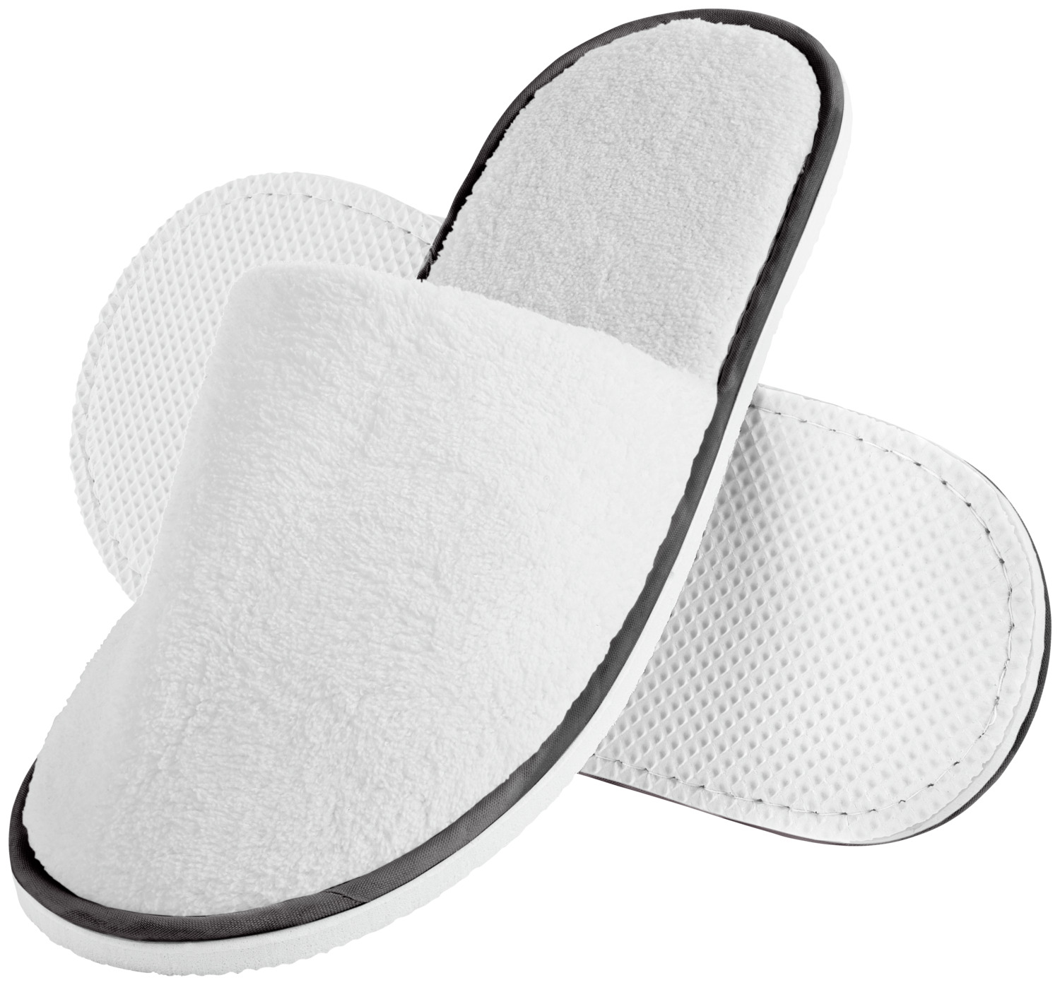 Terry slipper Lance closed with piping