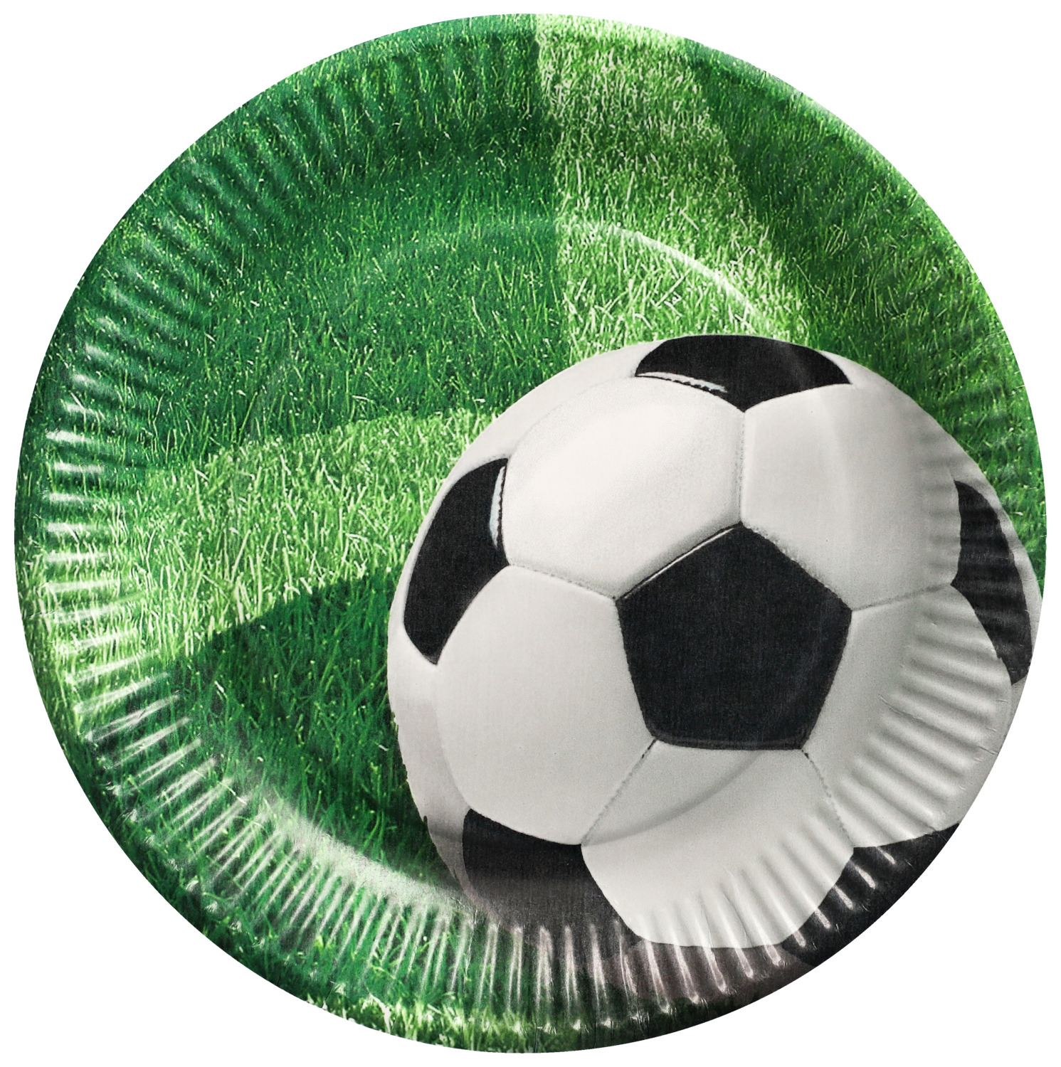 Paper plates Football
