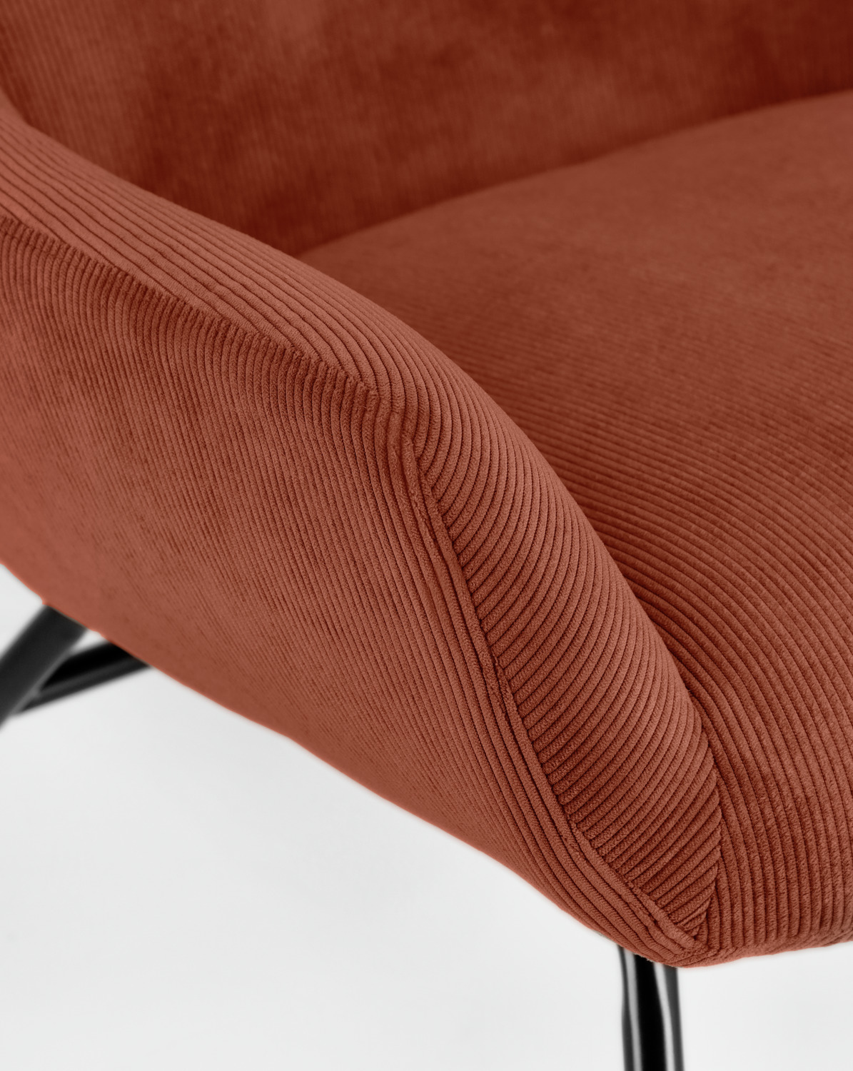 Wing chair Malin corduroy - Image 4