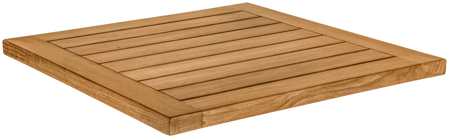 Outdoor teak table top Mirello square