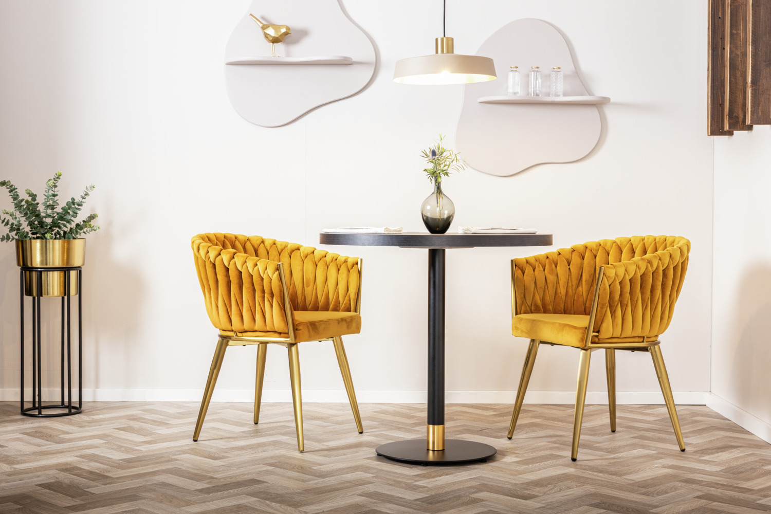 Armchair Wave velvet - Image 6