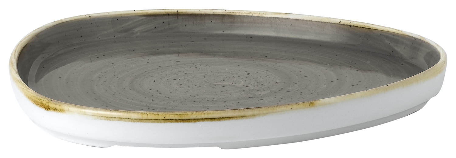 Triangular walled chefs plate...