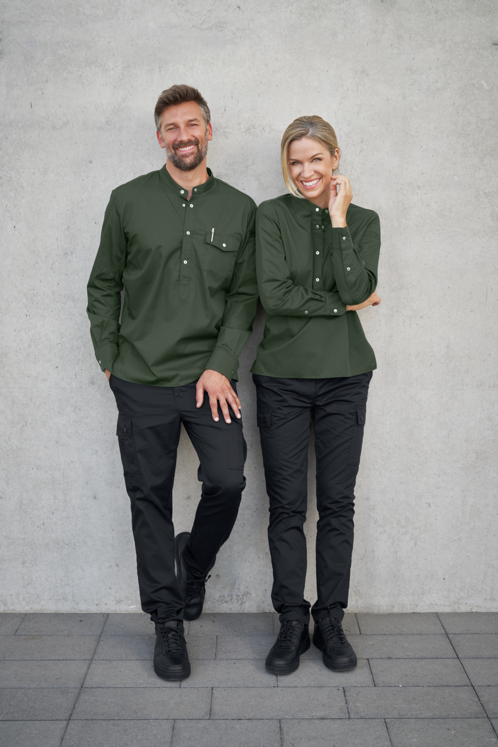 Men's chef shirt Luca - Image 9