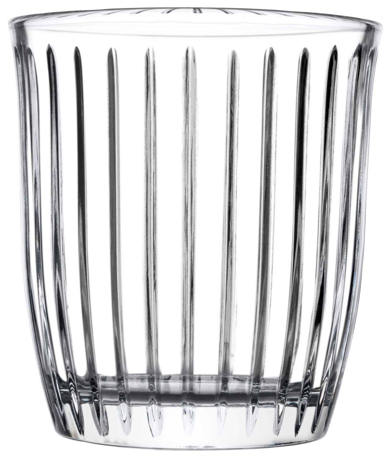 Whisky glass Joy with grooves