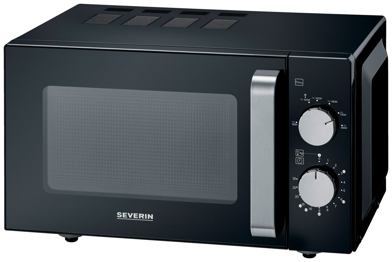 Mikrowelle mit Glasboden SEVERIN MW 7761