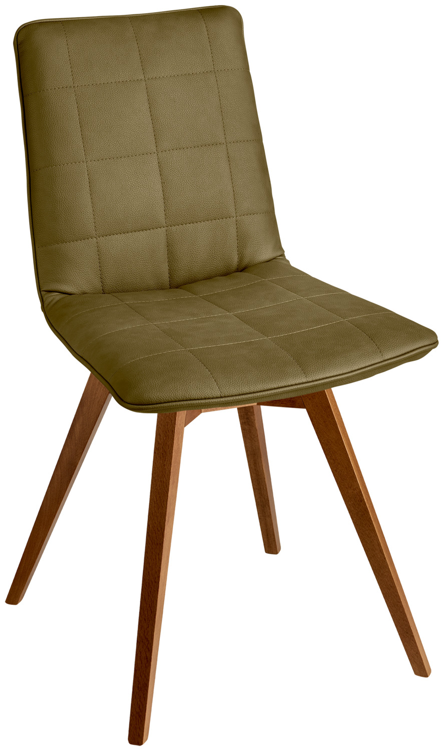 Shell chair Milaria imitation leather, pack of 2