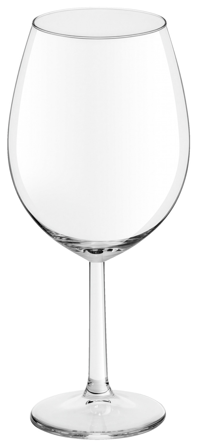 White wine glass Vinous with filling line