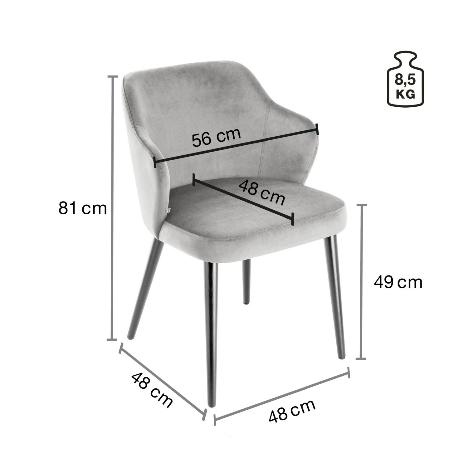 Chair Katya velvet - Image 4