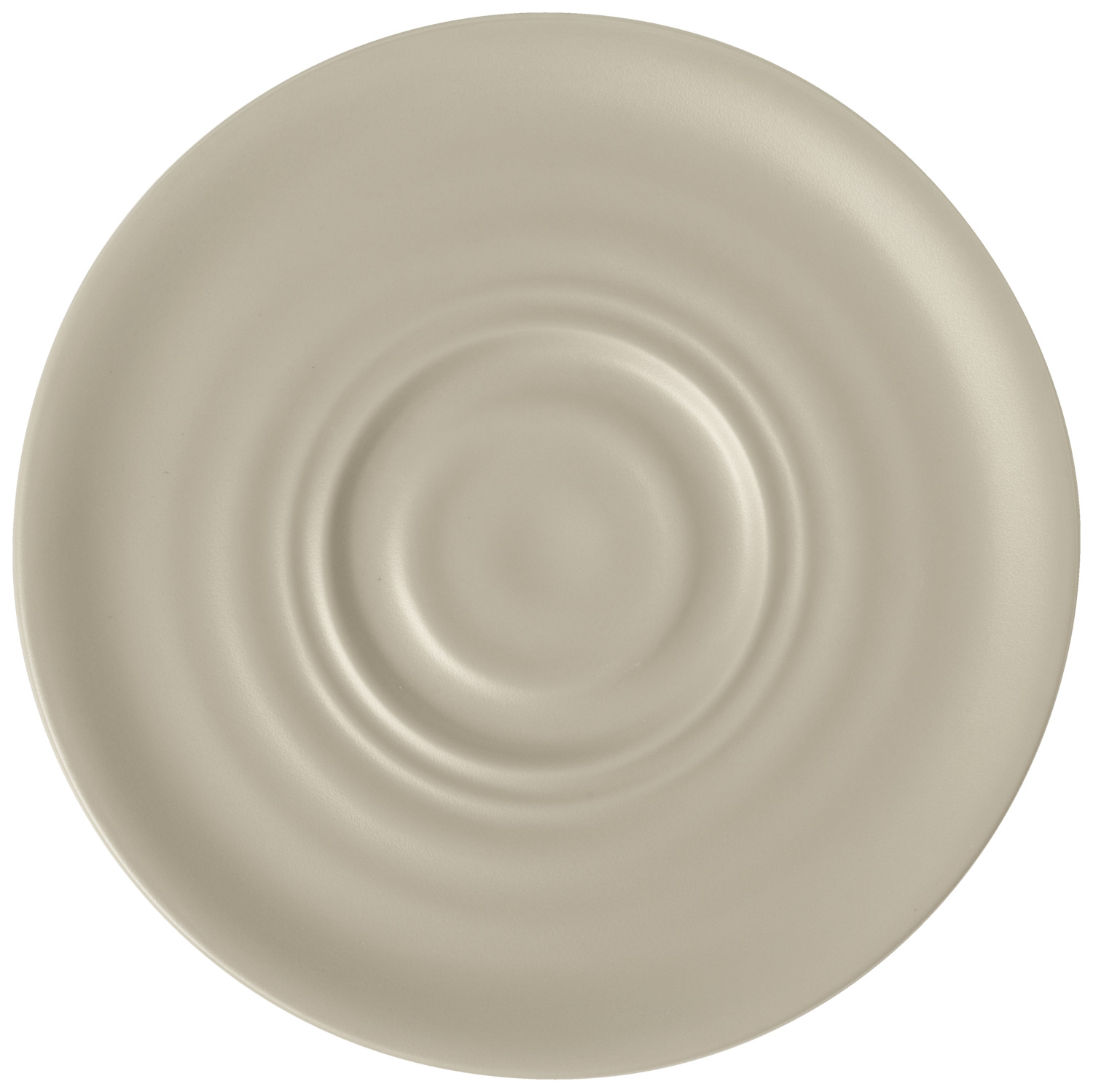 Coffee saucer Kanas with relief