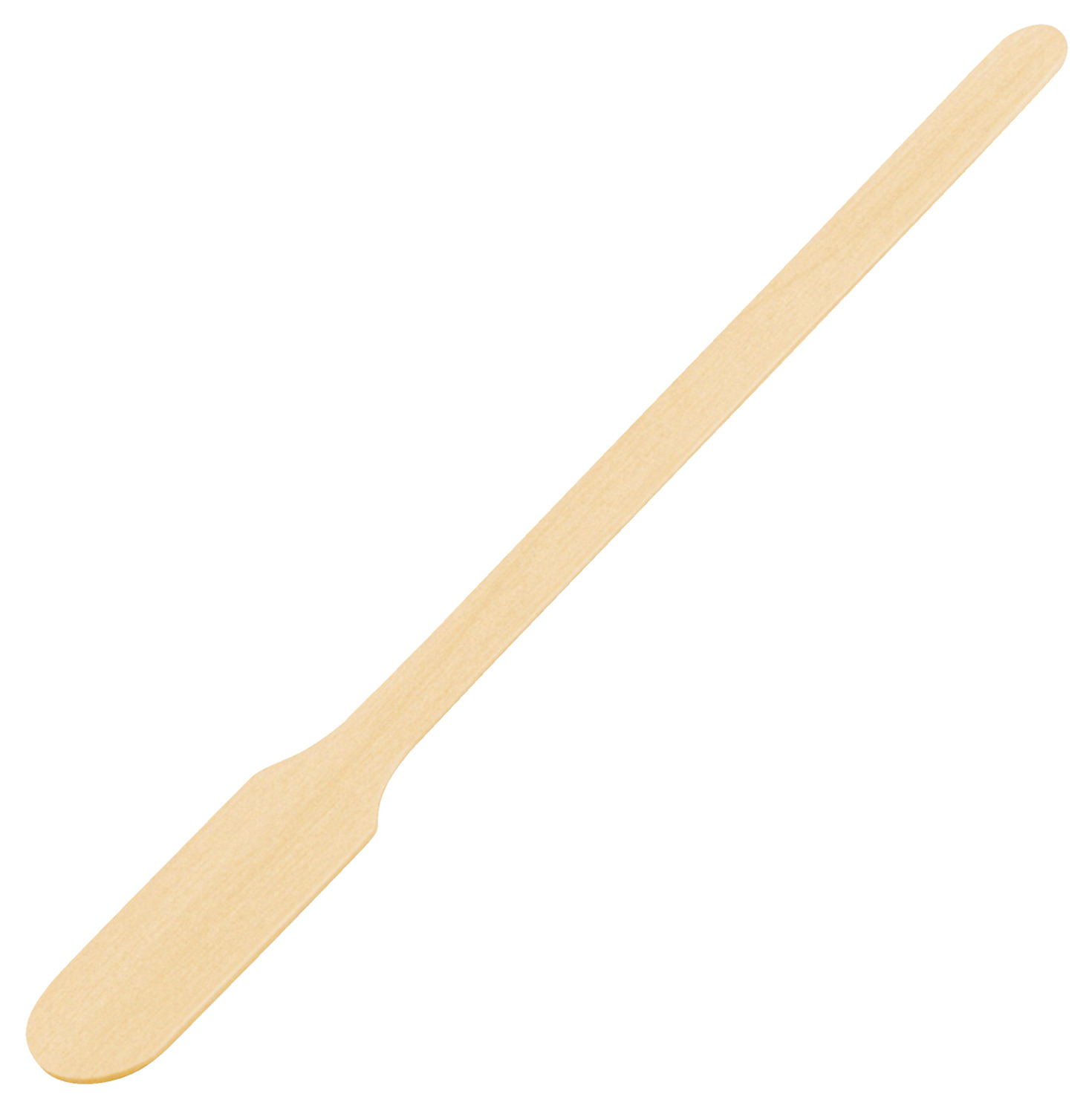 Rührstäbchen Paddelform Holz - FSC 100 %