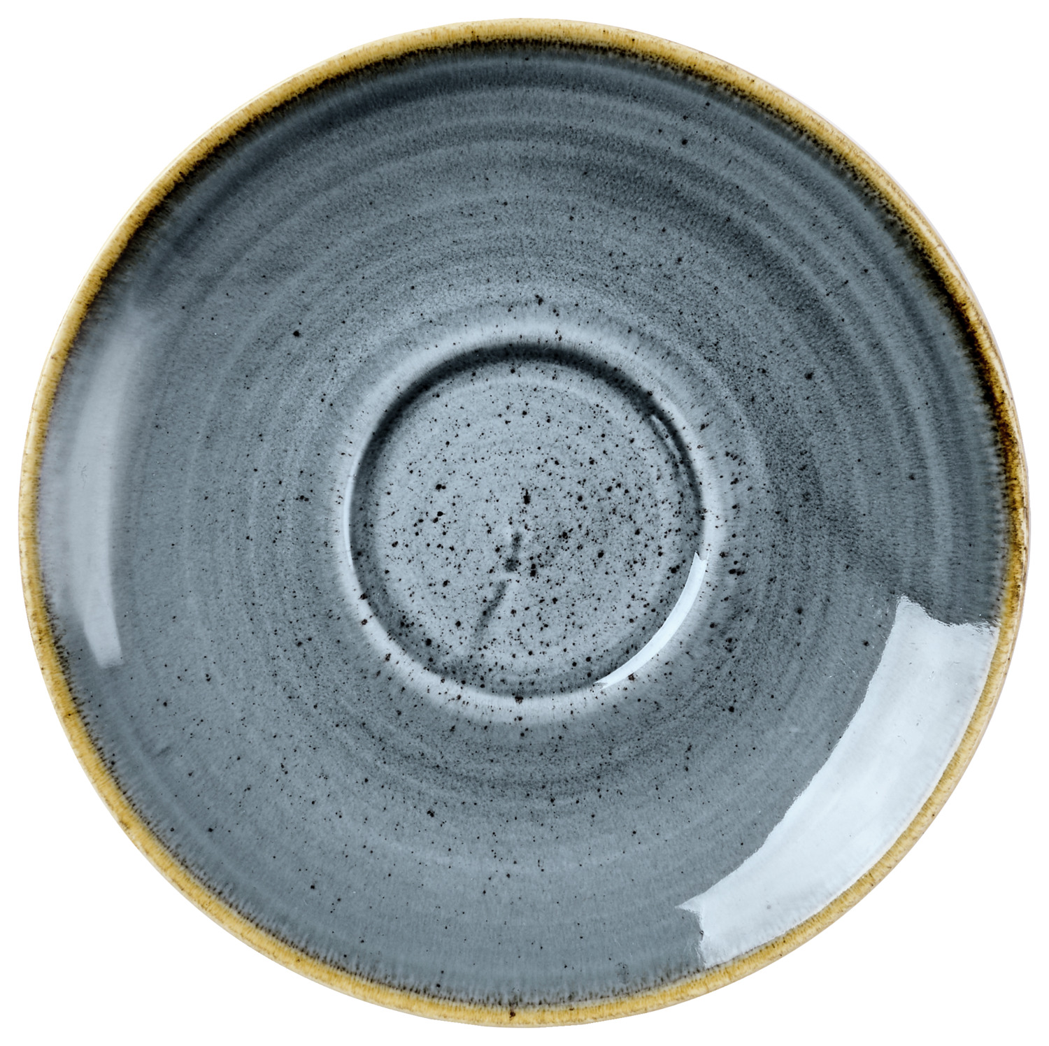 Coffee/cappuccino saucer Stonecast Blueberry