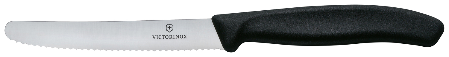 Tomato and table knife Swiss Classic waves