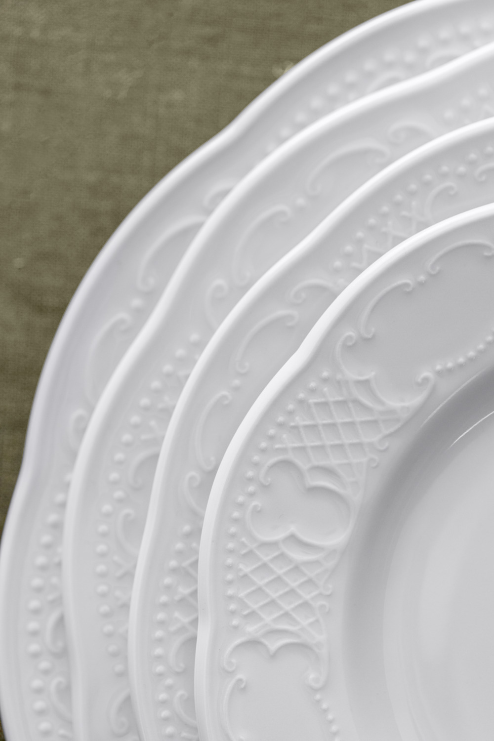 Plate Minuett flat