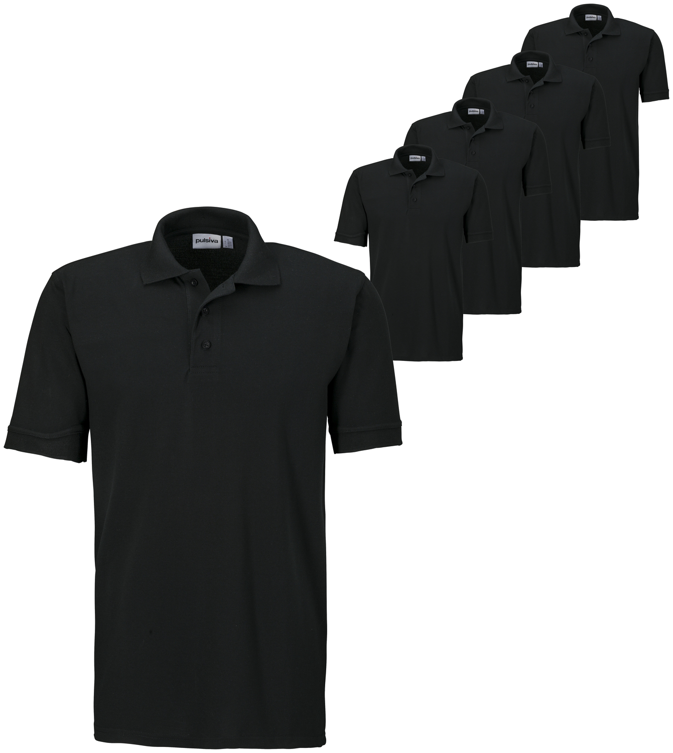 Value pack men’s polo shirt Sunny half sleeve
