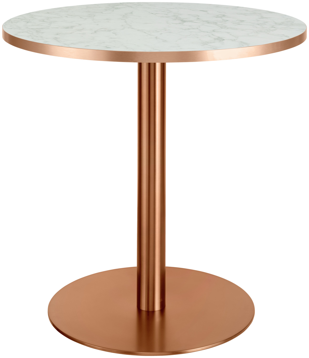 Dining table Marvani table base stainless steel copper