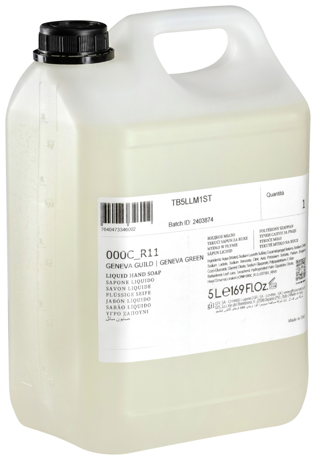 Soap Geneva Guild in canister