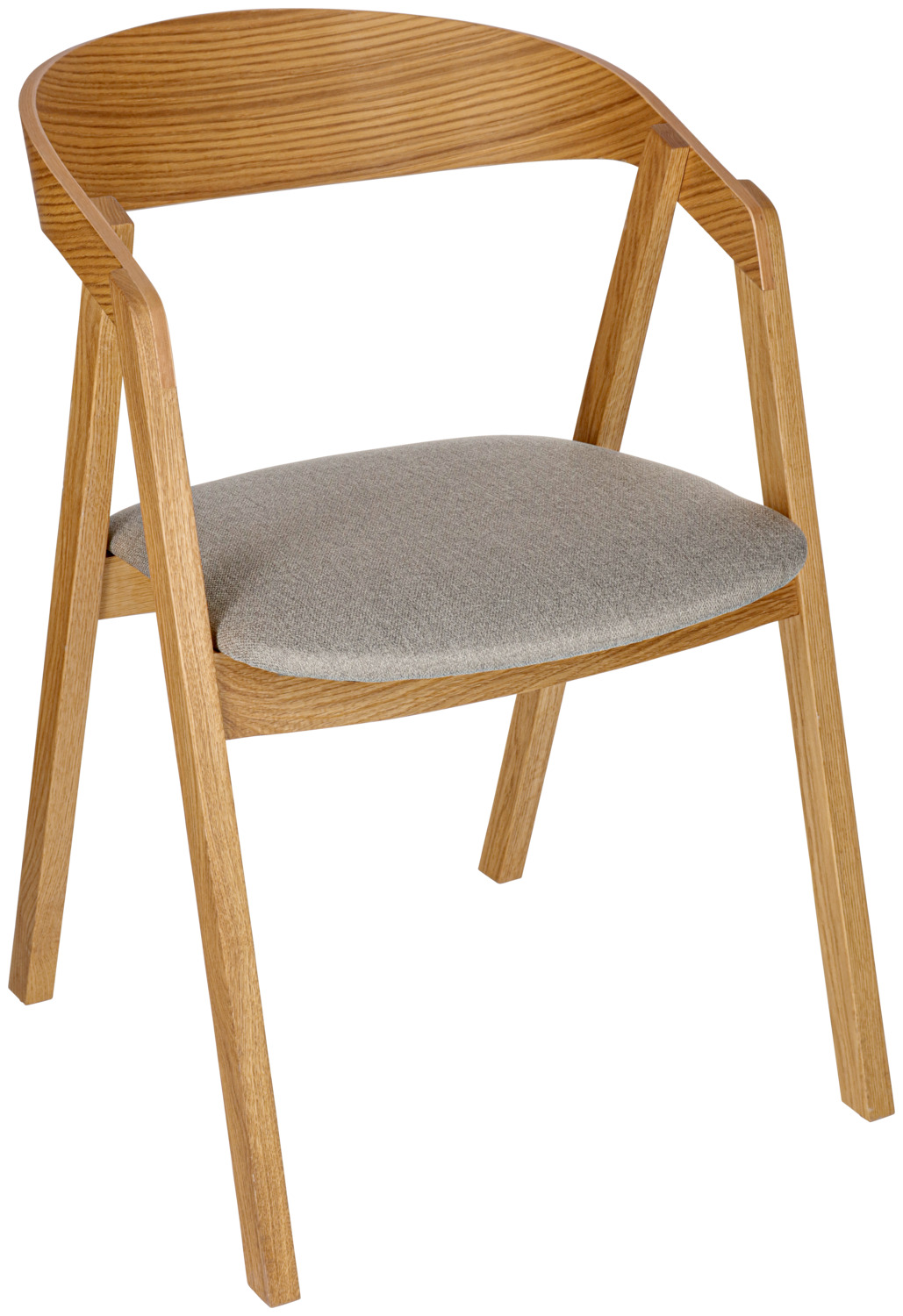 Stacking chair Calma fabric oak
