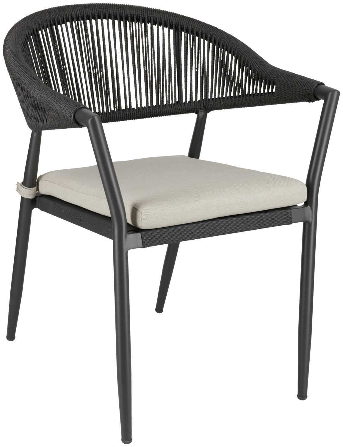 Outdoor chair Calero including seat cushion