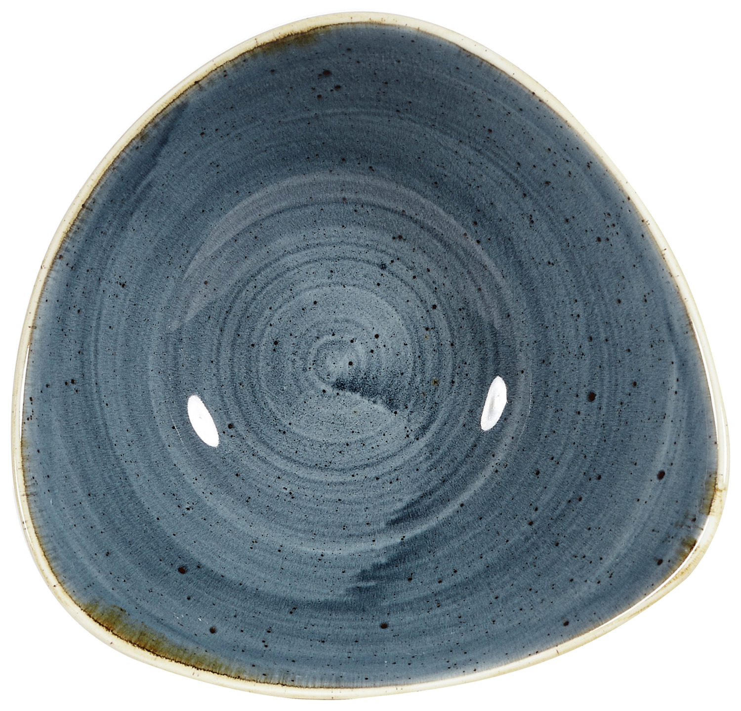 Bowl Stonecast Blueberry triangular
