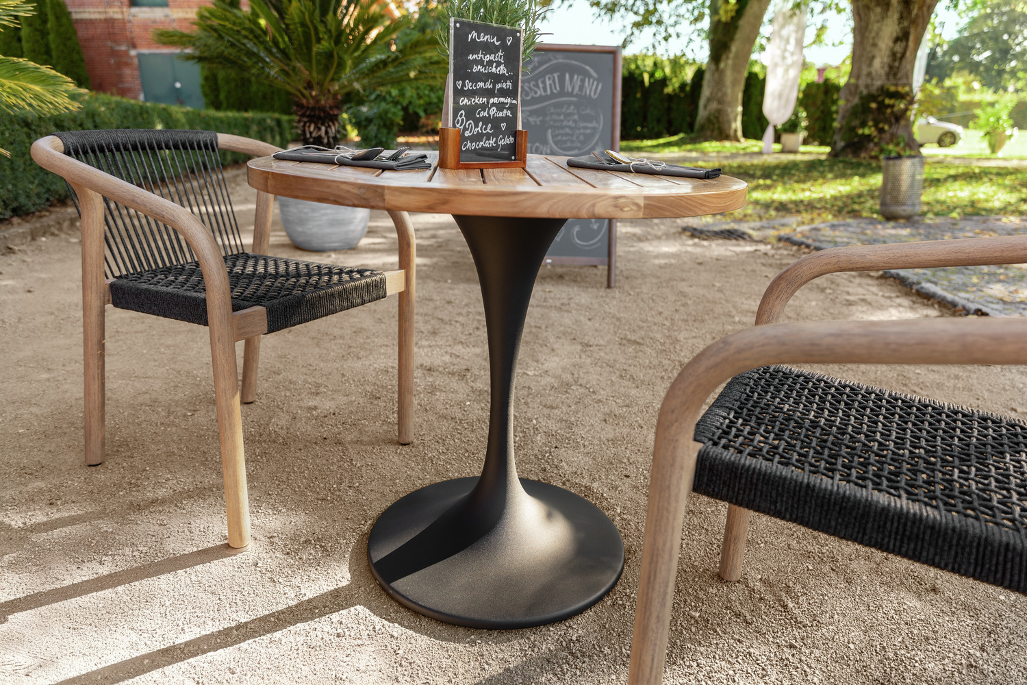 Outdoor table frame Tromba - Image 4
