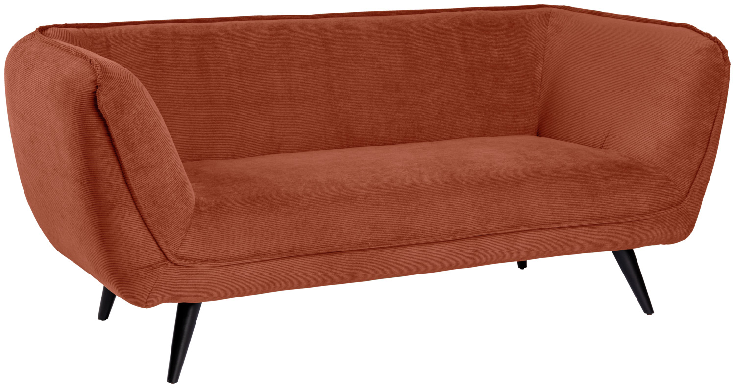 Sofa Kelso corduroy, 2-seater, black legs - Image 3