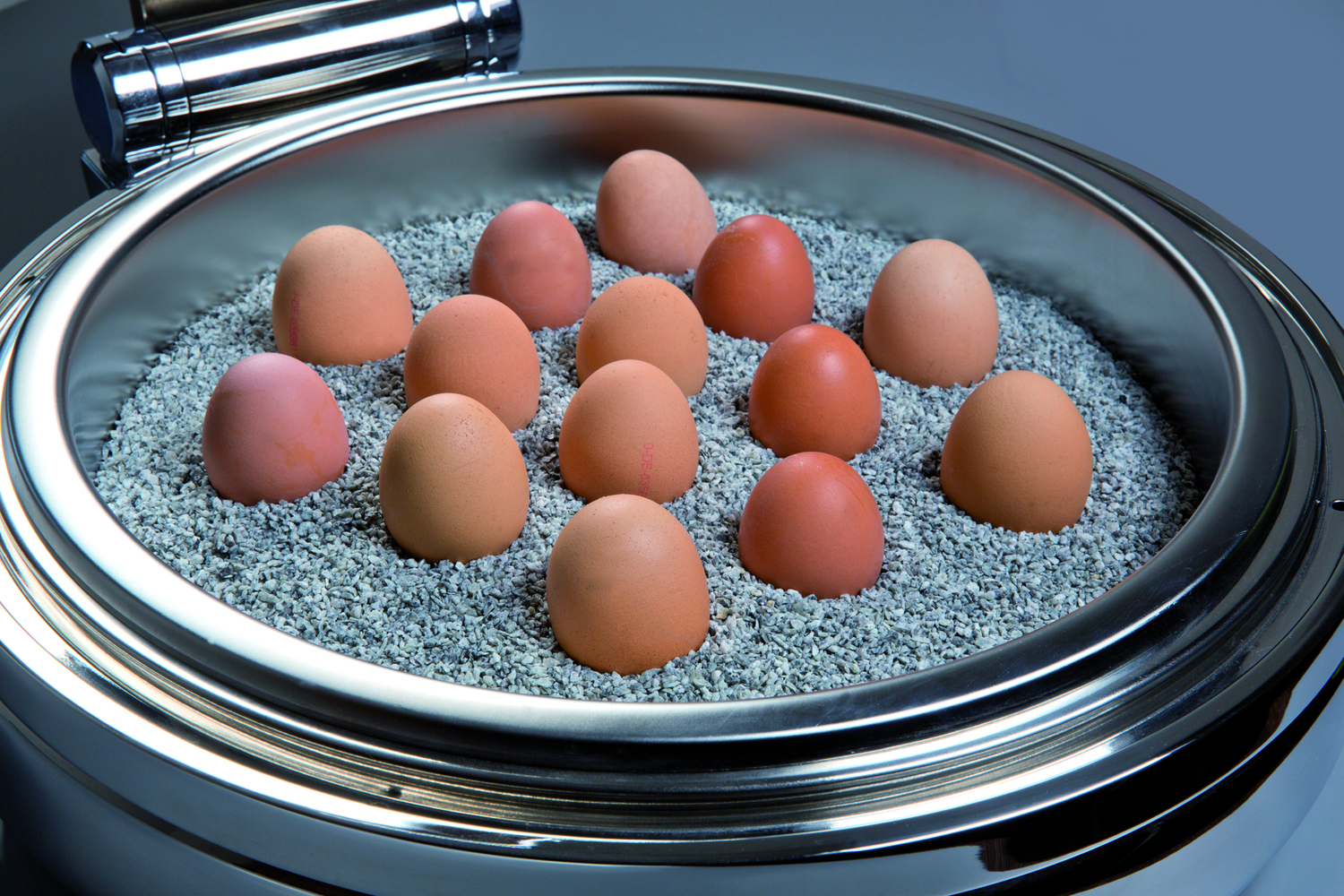 Warming gravel for chafing dishes, content: 7 kg