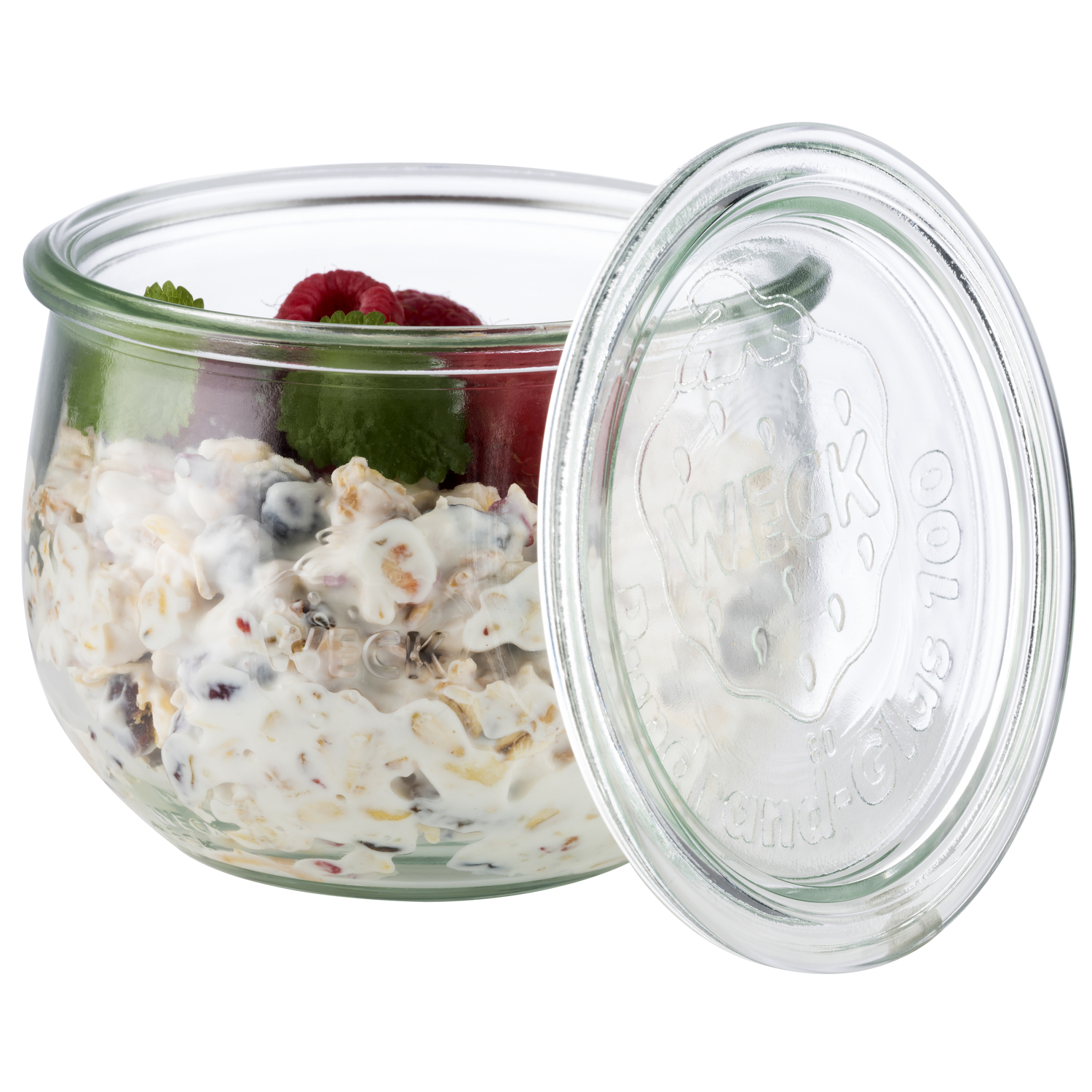 Weck jar tulip shape with...