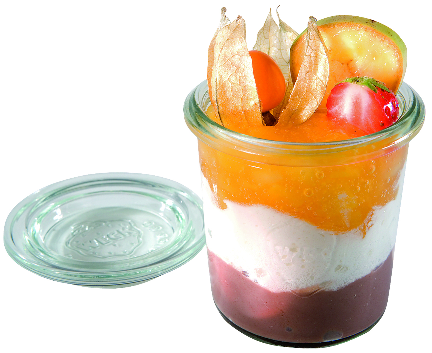 Weck jar with lid, set of 12,...