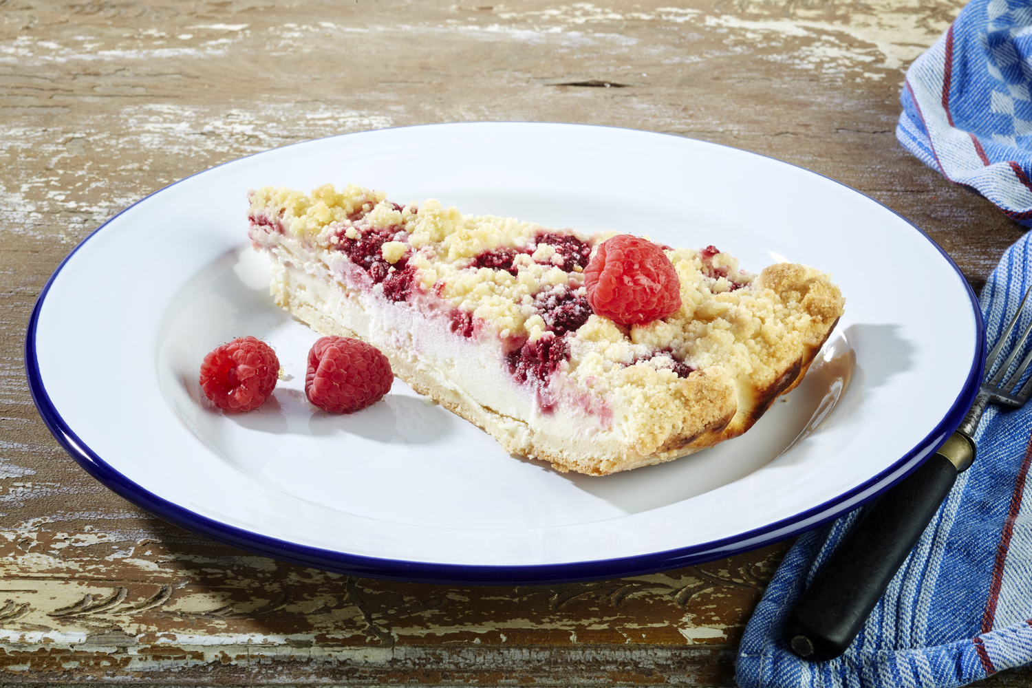 Flat plate enamelware