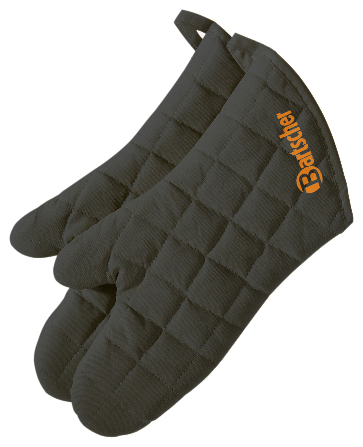 Cotton 1 pair oven gloves, length 32 cm