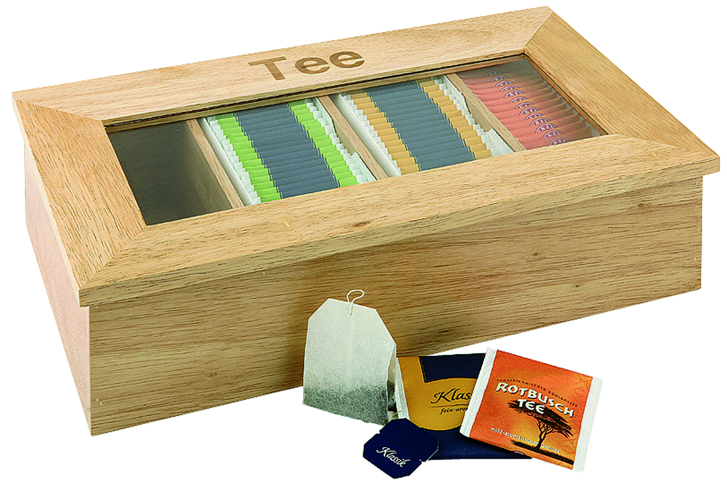 Wooden tea box