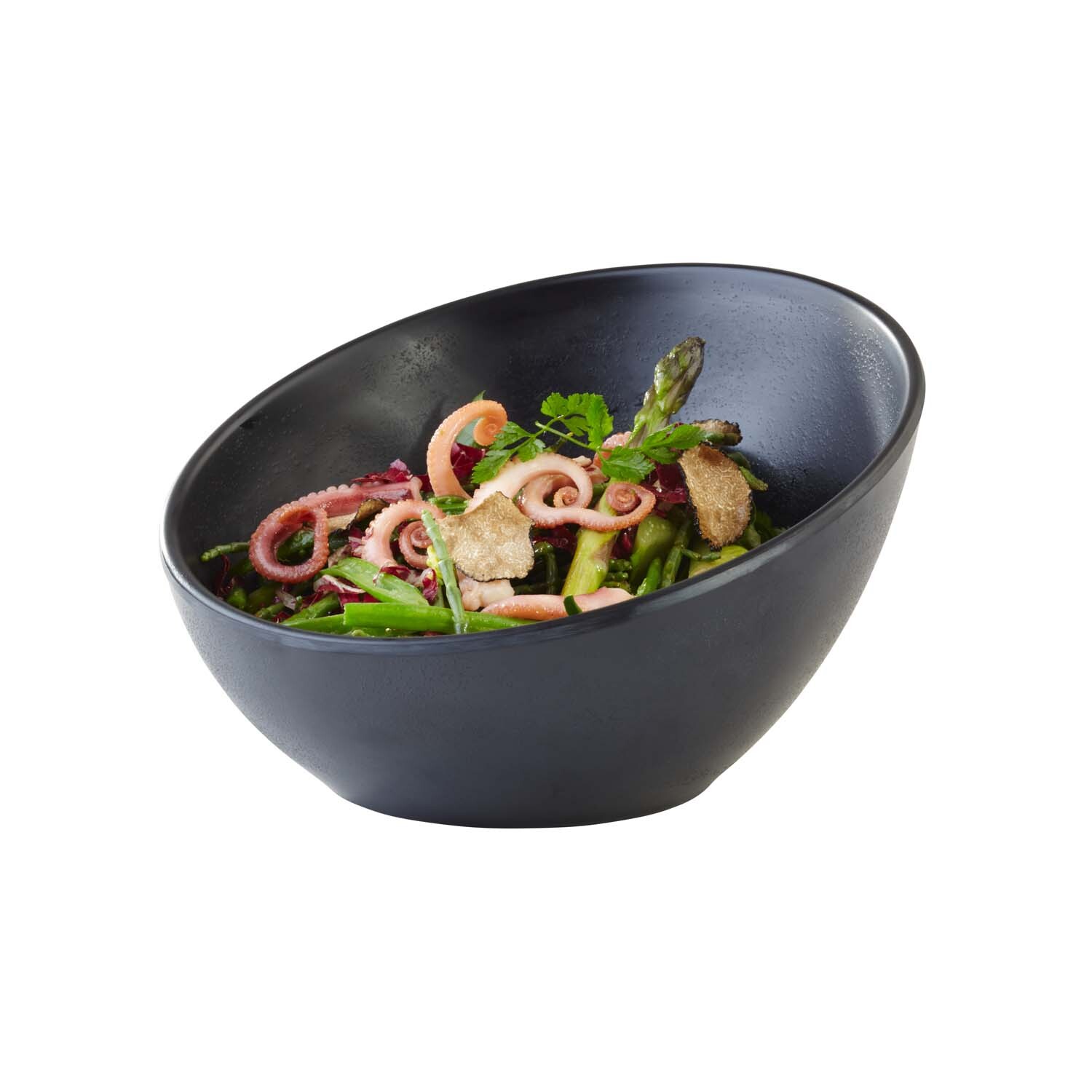 Bowl Zen round with bevelled rim