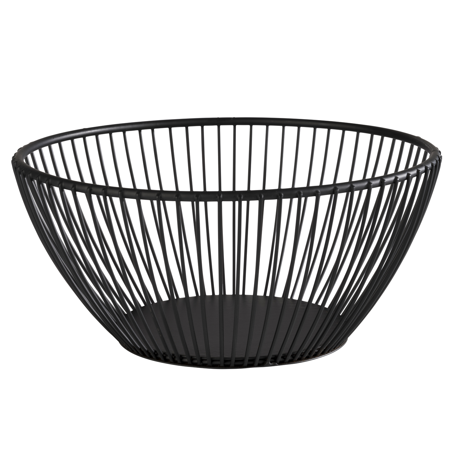 Basket Svart round