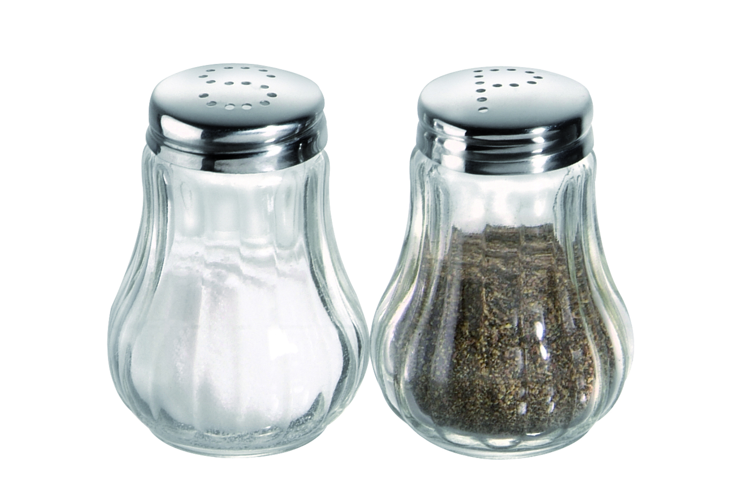Fluted salt/pepper shaker